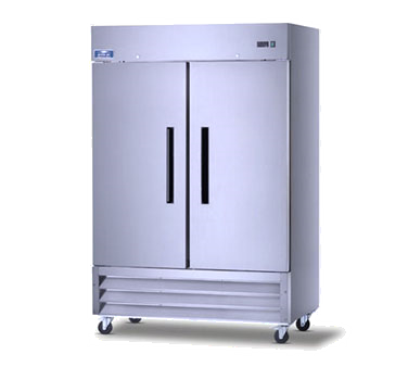 superior-equipment-supply - Arctic Air - Arctic Air Refrigerator Reach-In, Two-Section, 49.0 Cubic Feet Capacity, Stainless Steel Exterior