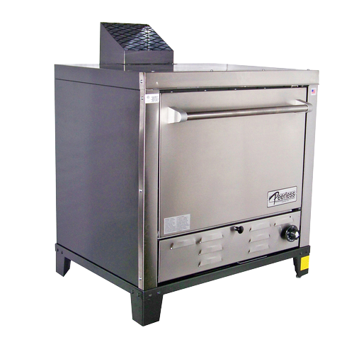 Pizza Oven Gas Countertop With Four 24"W x 19"D Removable Pizza Stones