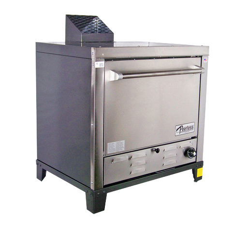 Pizza Oven Gas Countertop With Four 24"W x 19"D Removable Pizza Stones