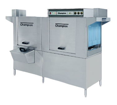 Champion E-Series DualRinse Conveyor Dishwasher High-Temp Stainless Steel
