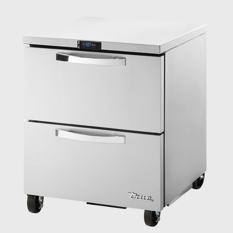 Spec Series Undercounter Freezer  27-5/8"Width (2) Solid Drawers with Stainless Steel Exterior