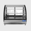 Atosa Stainless Countertop Refrigerated Curved Display Case 27