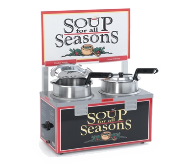 superior-equipment-supply - Nemco Inc - Nemco Triple 4 Quart Soup Warmer