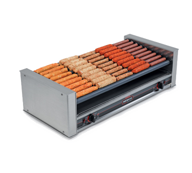 superior-equipment-supply - Nemco Inc - Nemco Slanted Hot Dog Roller Grill - 16 Rollers 120v
