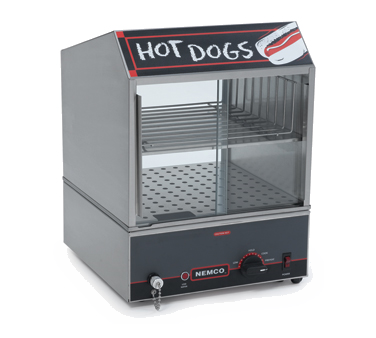 superior-equipment-supply - Nemco Inc - Nemco Counter Top Hot Dog Steamer & Bun Warmer 220v
