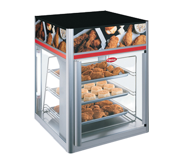 Hatco Flav-R-Savor® 2 Door 3 Tier Holding & Display Cabinet No Motor Anodized Aluminum