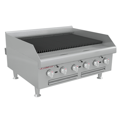 Southbend Stainless Steel Gas 18" Wide Countertop Charbroiler with Rod Grates and Grease Drawer