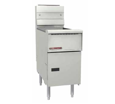 Southbend Stainless Steel Gas 15" Wide Fryer with (2) Baskets and Tank and 40-50 lb. Capacity