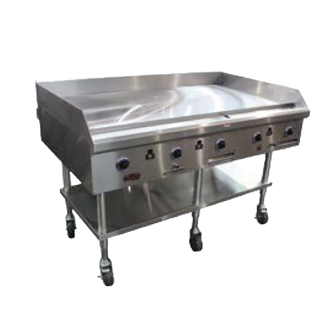 Southbend Stainless Steel Gas 48" Wide Countertop Griddle with 1" Thick Steel Plate and Thermostatic Controls