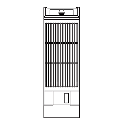 Southbend Stainless Steel Heavy Duty Gas 12" Wide Charbroiler with Radiants and Manual Control