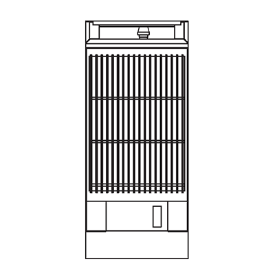 Southbend Stainless Steel Heavy Duty Gas 16" Wide Range Charbroiler with Manual Controls and Radiants