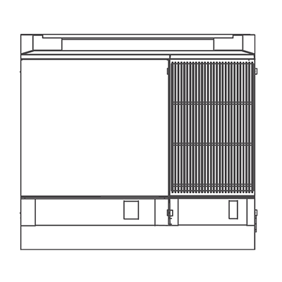 Southbend Stainless Steel Gas 36" Wide Heavy Duty Range with 24" Griddle and Thermostatic Controls