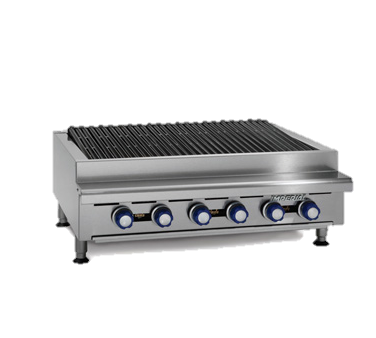 superior-equipment-supply - Imperial - Imperial Stainless Steel 30" Wide Gas Countertop Gas Charbroiler