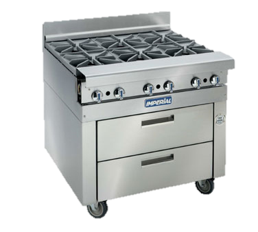 superior-equipment-supply - Imperial - Imperial Stainless Steel 36" Wide Refrigerated Base Equipment Stand