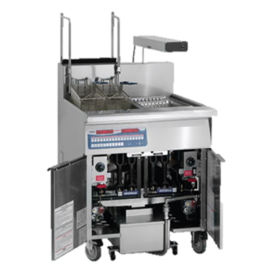 superior-equipment-supply - Imperial - Imperial Stainless Steel Built-In Filter System 31" Wide Open Pot Gas Fryer