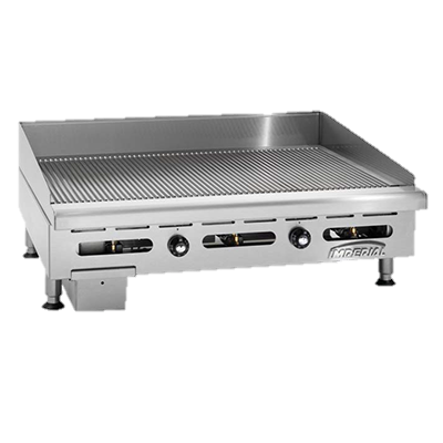 superior-equipment-supply - Imperial - Imperial Stainless Steel 24" Wide Gas Countertop Griddle