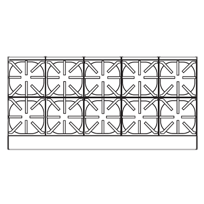 superior-equipment-supply - Imperial - Imperial Stainless Steel Ten Burner 60" Wide Gas Hotplate