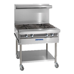 superior-equipment-supply - Imperial - Imperial Stainless Steel Modular 18" Wide Griddle Heavy Duty Gas Gas Range