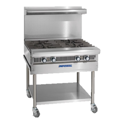 superior-equipment-supply - Imperial - Imperial Stainless Steel Add-a-Unit 18" Wide Griddle Heavy Duty Gas Range
