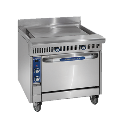 superior-equipment-supply - Imperial - Imperial Stainless Steel Plancha Top Modular 36" Wide Heavy Duty Gas Range