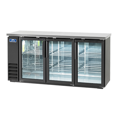 superior-equipment-supply - Arctic Air - Arctic Air Three-Section Three Glass Door Back Bar Refrigerator 73"W