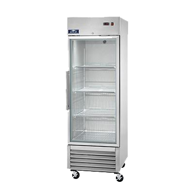superior-equipment-supply - Arctic Air - Arctic Air Reach in Refrigerator, One-Section, 23.0 Cubic Feet Capacity, Stainless Steel