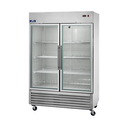 Arctic Air Reach-In Refrigerator Two-Section 54"W 49.0 cu. ft. Stainless Steel