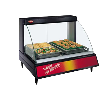 superior-equipment-supply - Hatco Corporation - Hatco Glo-Ray Designer Counter Top Heated Display Case With Tempered Curved Glass