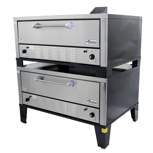 Peerless Pizza Oven Deck-Type Gas With 9" High Section