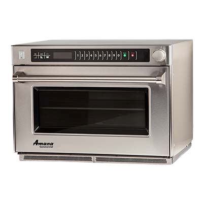 ACP Amana® Microwave Steamer Oven Countertop 1.6 cu. ft. 11 Power Levels Stainless Steel