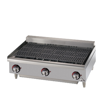 Star-Max® Radiant Charbroiler Electric Countertop 36"W x 26"D Cast Iron