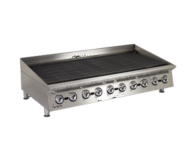 Star Ultra-Max Lava Rock Charbroiler Gas Countertop 60"L Cast Iron 200,000 BTU