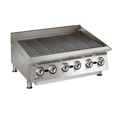 Star Ultra-Max® Radiant Charbroiler Gas Countertop 36"L Cast Iron 120,000 BTU