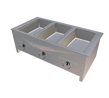 Duke Food Well 46.25"W x 15.75"H x 23.57"D Stainless Steel Top Steel Exterior With Operators Rails