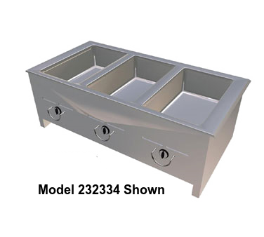 Duke Food Well 74.25"W x 15.75"H x 23.57"D Stainless Steel Top Steel Exterior With Operators Rails