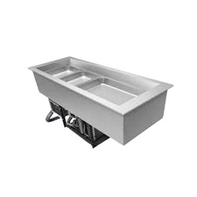 Hatco Drop-In Refrigerated Slim Well Top Mount Insulated 48.13"W Aluminized Steel Housing