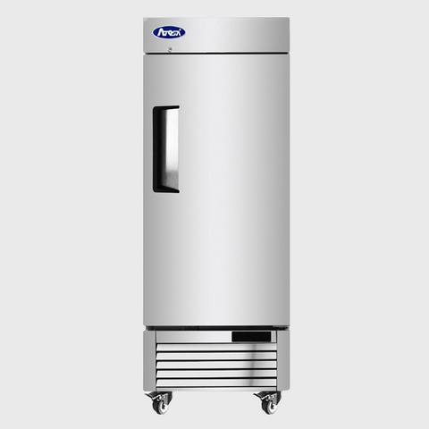 Atosa Stainless Low Height One Door Reach-In Refrigerator