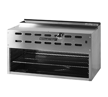 Montague Stainless Steel Infrared Rapid Start Burners Range Mount Cheesemelter 36" Wide