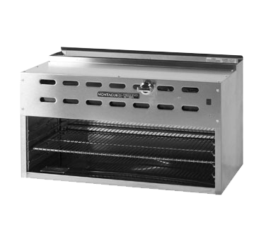 Montague Stainless Steel Heavy Duty Range Mount Infrared Rapid Start Burners Cheesemelter 36" Wide