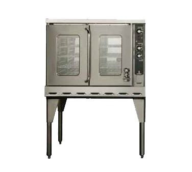 Montague Stainless Steel Single-Deck Bakery Depth Gas Convection Oven