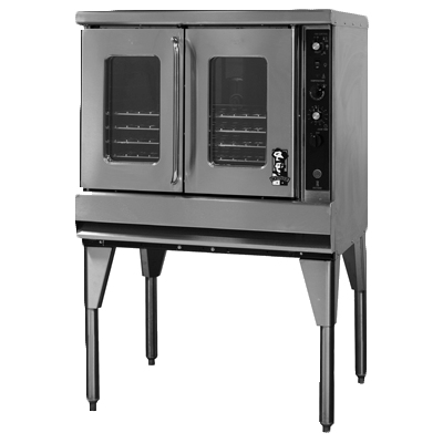 Montague Stainless Steel Single-Deck Standard Depth Gas Convection Oven