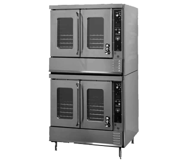 Montague Stainless Steel Double-Deck Bakery Depth Gas Convection Oven