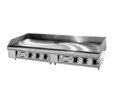 Montague Stainless Steel 36" Wide Electric Countertop Griddle 1" Thick Plate with 23" Deep Cooking Surface