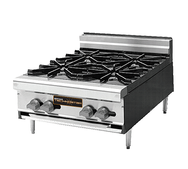 Montague Stainless Steel Restaurant 12" Wide Countertop Gas Range