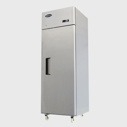 Atosa Stainless Steel Top Mount One Door Reach-In Refrigerator