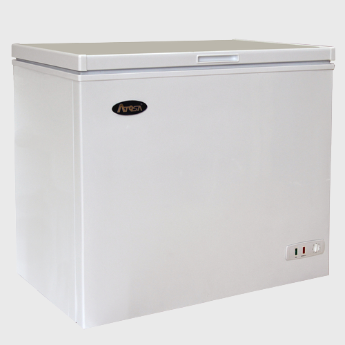 Atosa White Coated Steel Exterior Solid Top Chest Freezer 38" W