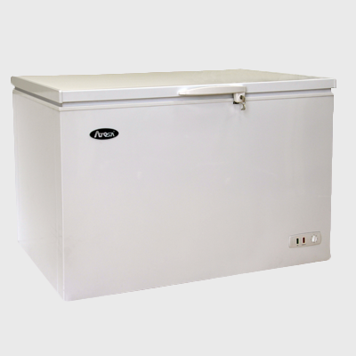Atosa White Coated Steel Exterior Solid Top Chest Freezer 60" W