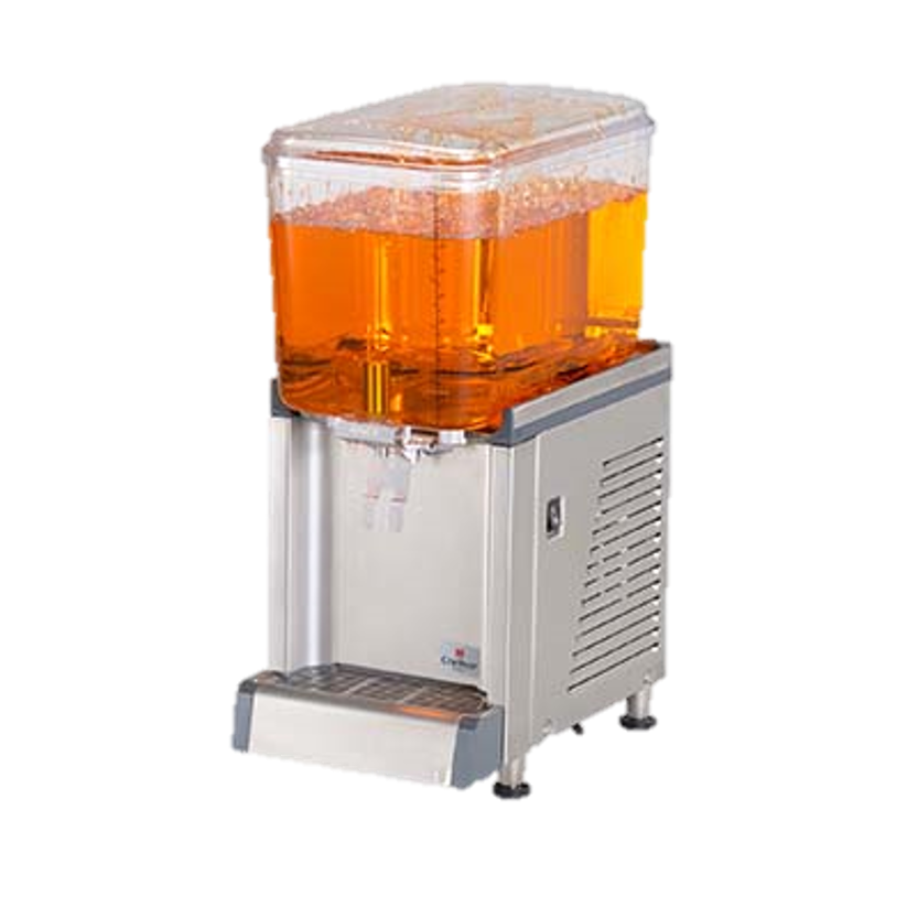 Grindmaster Cecilware Cold Beverage Dispenser Electric One 4.75 Gallon Clear Plastic Bowl