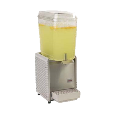 Grindmaster Cecilware Cold Beverage Dispenser Electric One 5 Gallon Clear Polycarbonate Bowl & Cover