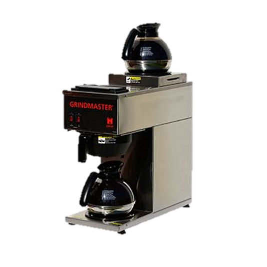 Grindmaster Cecilware Decanter Coffee Brewer Two In Line Warmers (1 upper, 1 lower)